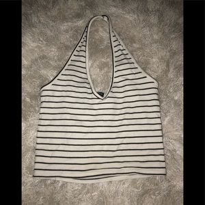 Brandy mehlville crop halter top